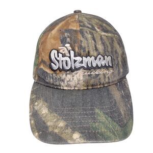 Stolzman Trucking Slideback Hat Camouflage OSFA Adjustable Embroidered Katl